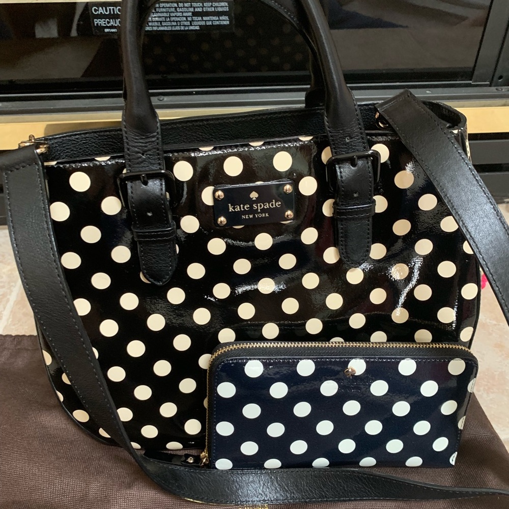 Kate Spade Poka Dot Set